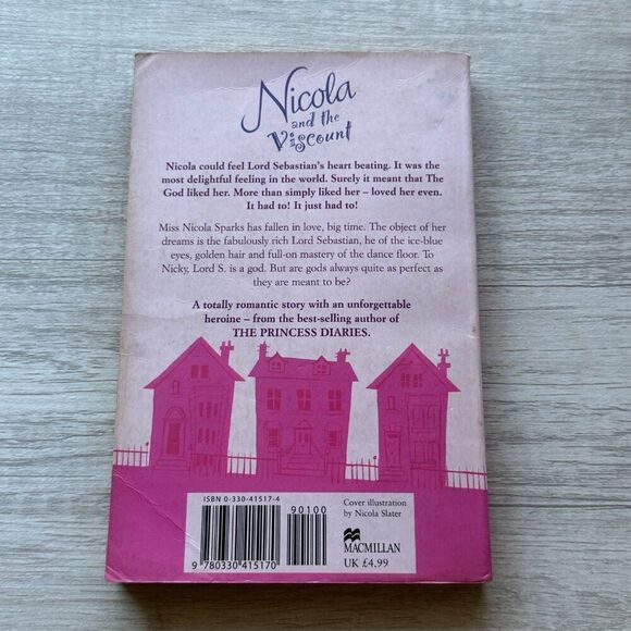 Paperback Book Nicola and the Viscount by Meg Cabot - Picture 3 of 4